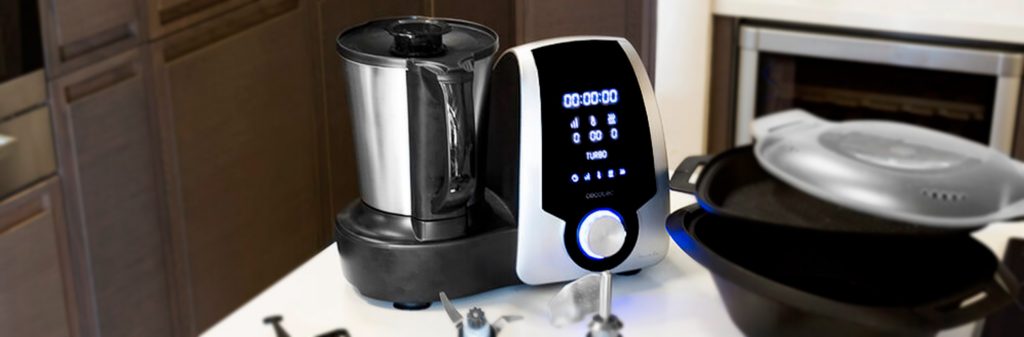 Comparativa robot cocina Thermomix, SuperCook, Moulinex Cuisine Companion,  Taurus MyCook en español 