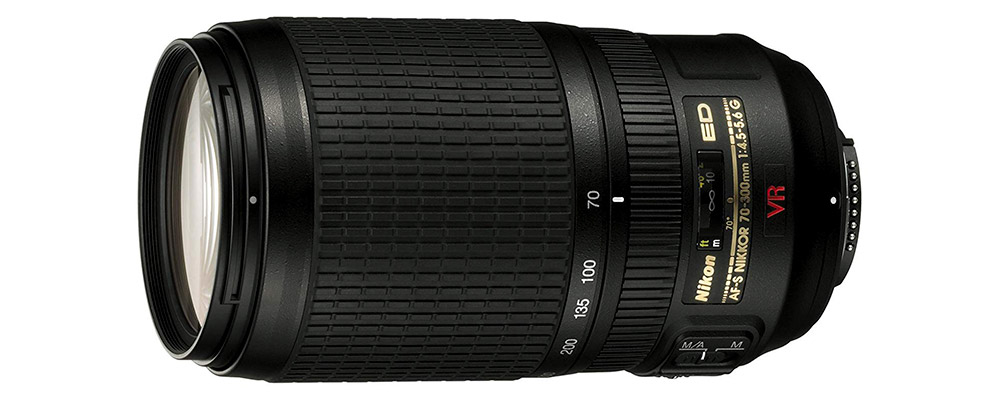 mejor objetivo Nikon AF S VR 70 300mm