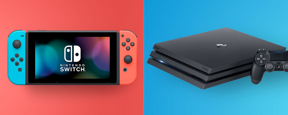 Nintendo Switch vs PS4: a cara