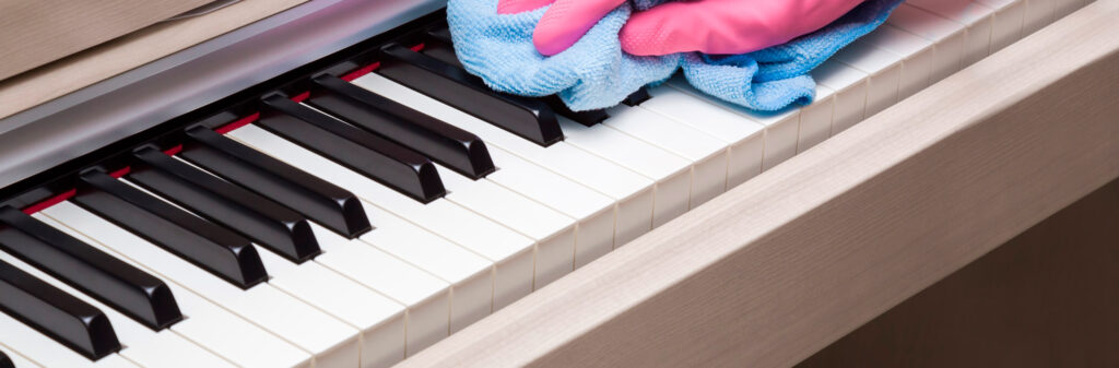 Xinjieda Teclado de Piano Anti-Polvo Puro de Tela de algodón Que Cubren Grandes áreas 88 Herramientas Claves de Mantenimiento 